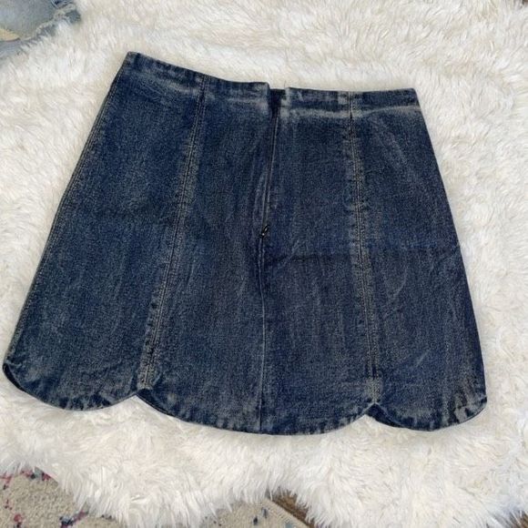 Tulip Jean Skirt - Picture 2 of 3